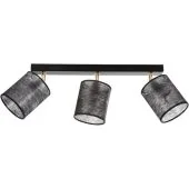 Britop Nevoa 56392304 spot met kapjes van zwart non-woven stof