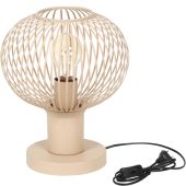 Trio Gila 565700166 zand kleurige tafellampje