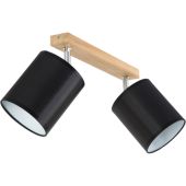 Britop Aprillia 56746274 eikenhouten spot met zwarte kapjes