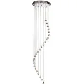 Searchlight Hallway 5742CC plafondlamp met kristallen