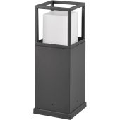 Sokkellamp Witham antraciet 40cm