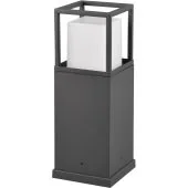Sokkellamp Witham antraciet 40cm