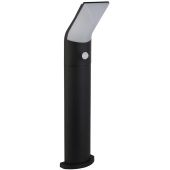 Searchlight Copenhagen 58321-670 zwarte paallamp met bewegingsmelder