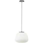 Brilliant Kaizen 60154/76 witte hanglamp van ribbelglas