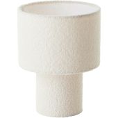 Brilliant Teddy 60160/09 beige tafellamp van katoen
