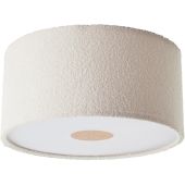Brilliant Teddy 60162/09 beige plafonniere van katoen
