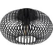 Trio Johann 606903032 mat zwarte plafondlamp