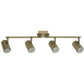 Searchlight Meteor 61067-4AB brons kleurige spot