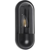 Searchlight Capsule 61123BK zwarte buitenlamp