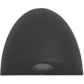 Wandlamp Sentinel zwart 11cm