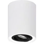 Trio Cookie 612900134 witte plafondlamp met kantelbare spot