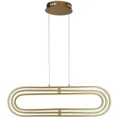 Searchlight Clip 61775GO goud kleurige hanglamp
