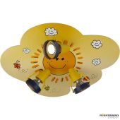 Niermann Sunny 620 plafondlamp geel