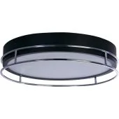 Searchlight Phoenix 62013-3CC zwart met chromen badkamerlamp