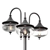 Konstsmide Libra 621-750 lantaarn zwart