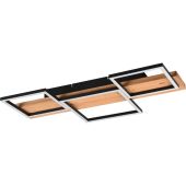 Trio Harper 622910332 grote houten plafondlamp