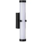 Searchlight Clamp 63124-1GO zwarte spiegellamp