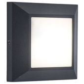 Lutec Helena 6402101118 antraciet grijze wandlamp voor buiten