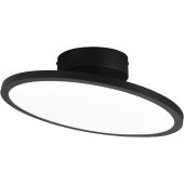 Trio Tray 640910132 kantelbare zwarte plafondlamp
