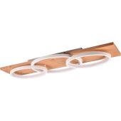Trio Barca 641110331 plafondlamp met drie standen dimmer