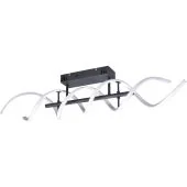Trio Sequence 641810205 aluminium plafondlamp