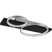Trio Medera 643810287 grijs zwarte plafondlamp