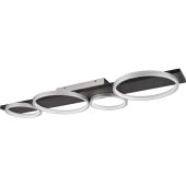 Plafondlamp Medera grijs 100cm