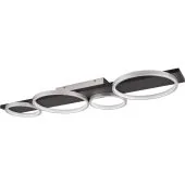 Plafondlamp Medera grijs 100cm