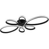 Plafondlamp Fly zwart 83cm