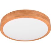 Plafonniere Iseo hout 40cm