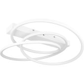 Trio Darvin 649110131 witte plafondlamp met bogen