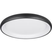 Trio Cardona 649617532 zwarte ringvormige plafondlamp