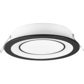 Inbouwspot Core zwart ZM130mm D148mm