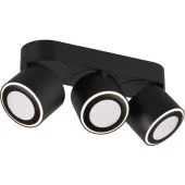 Trio Taurus 652910332 mat zwarte plafondspot