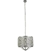 Searchlight Bijou 6585-5CC chromen hanglamp met kristalglas