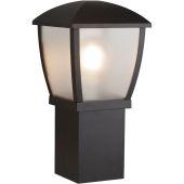 Searchlight Seattle 6591-450 zwarte sokkellamp