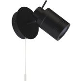 Searchlight Samson 6601Bk zwarte badkamer wandspot