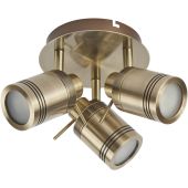 Searchlight Samson 6601AB antiek bronzen badkamerspot