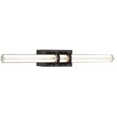Searchlight Parma 66412BK zwarte spiegellamp