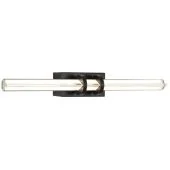 Searchlight Parma 66412BK zwarte spiegellamp