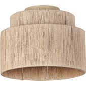 Trio Smilla 666800136 jute hanglamp met rotan uitstraling