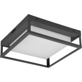 Trio Witham 677860142 antraciet grijze plafondlamp buiten