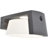 Solarlamp Moon antraciet 16cm