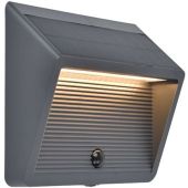 Solarlamp Linko antraciet 19cm