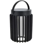 Solarlamp Kozy zwart 19cm