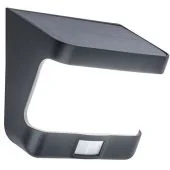 Solarllamp Try zwart 12cm