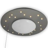 Niermann Sterrenlicht 7010 zilverkleurige plafondlamp