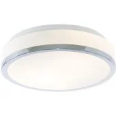 Searchlight Cheese 7039-28CC chromen badkamer plafondlamp