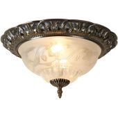Searchlight Derby 7045-13 antiek bronzen plafonniere