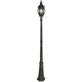 Searchlight Bel Aire 7174 zwarte lantaarnpaal